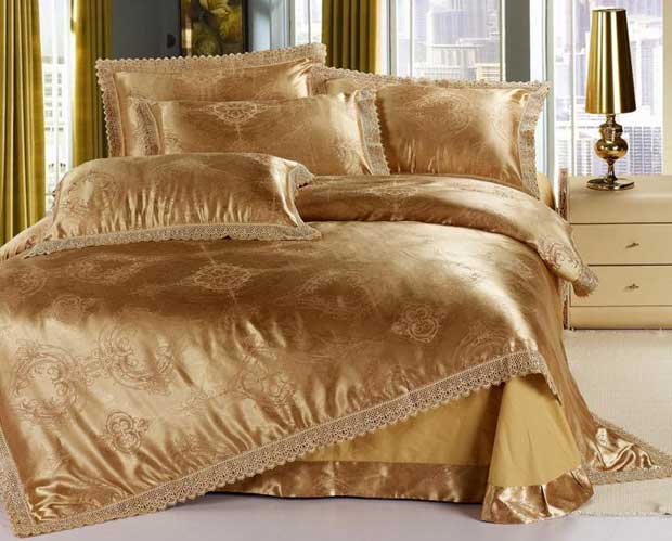 атласное постельное белье