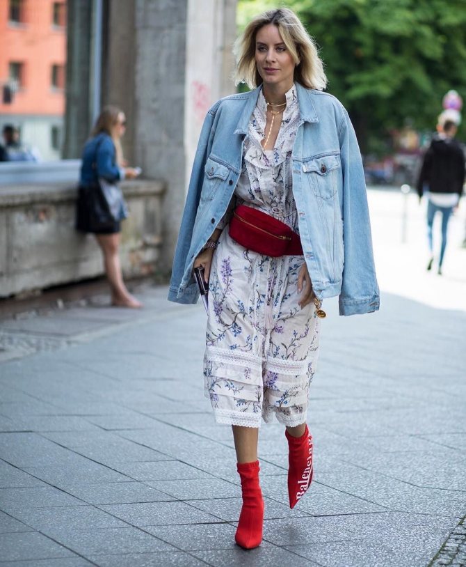 Ботильоны-носки 013