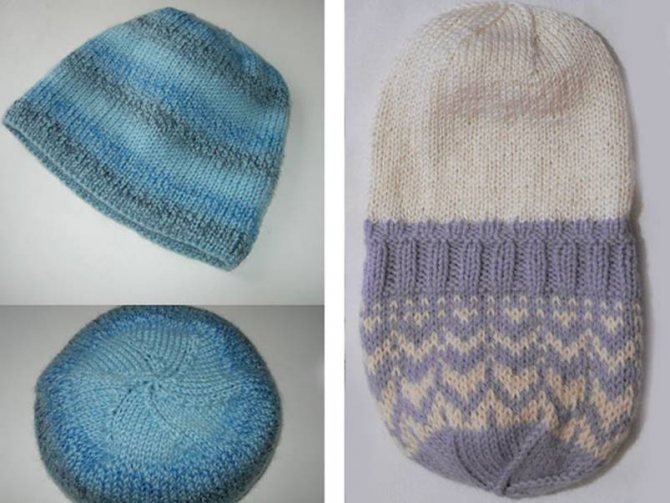 Двойная шапка