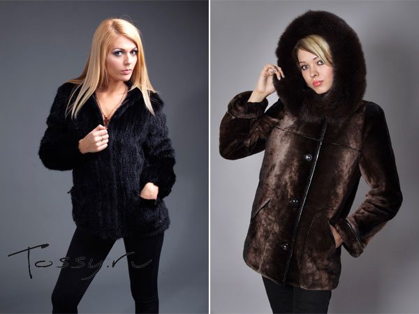 Фото модных норковых шуба