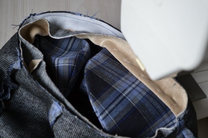 Как соединить козырек с верхом кепки