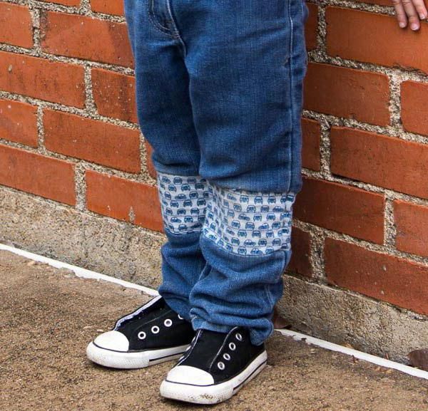 Как увеличить длину брюк снизу