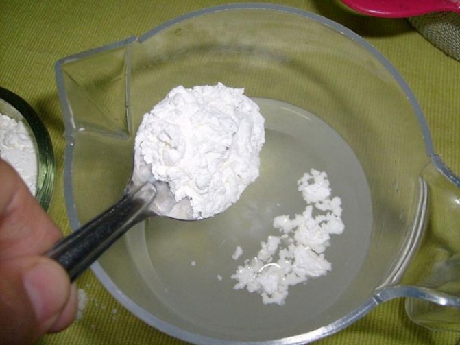 Клей из крахмала