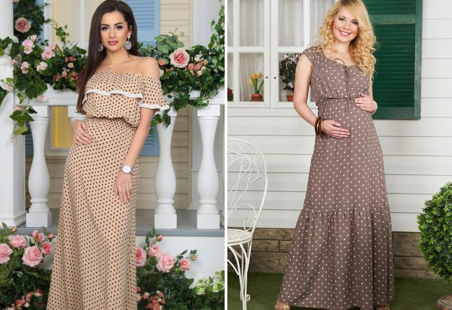 платья из ситца для беременных