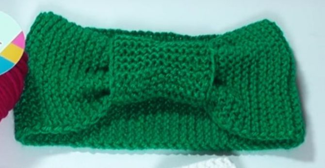 Простая повязка на голову