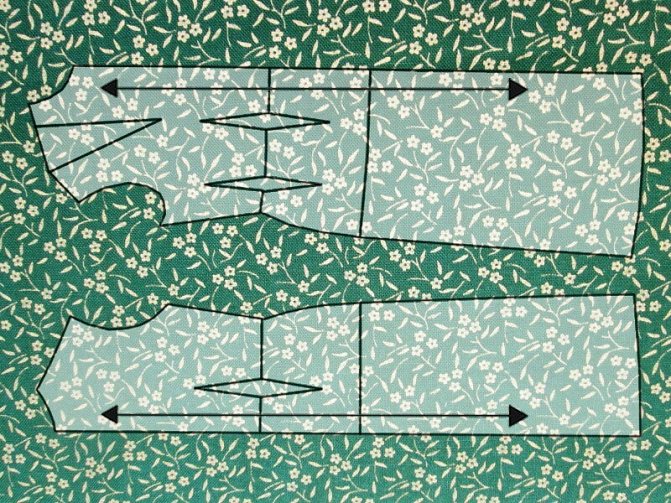 Раскладка выкройки на ткани: полное руководство