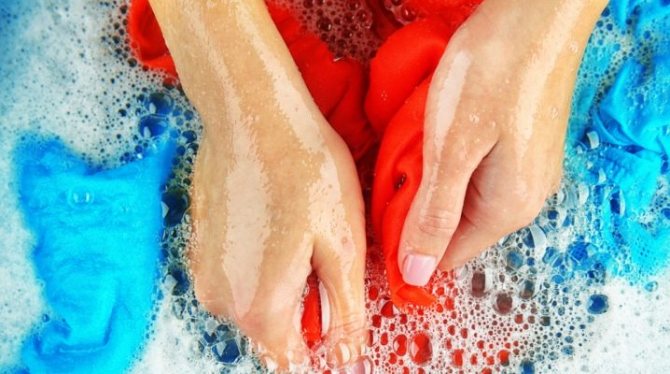 Ручная стирка