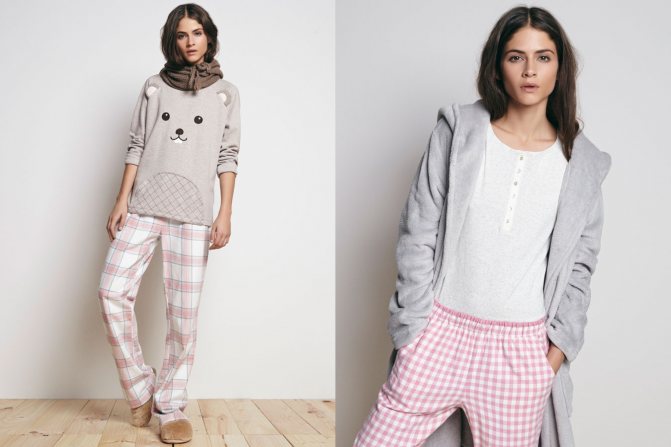 Вариант женских брюк на резинке